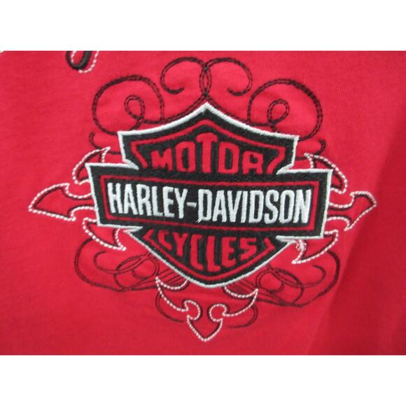 HARLEY-DAVIDSON Womens Large Cotton Tank Top RAMPSAY'S SYDNEY NOVA SCOTIA CANADA - Picture 4 of 15